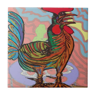 Multi Color Chicken Tile