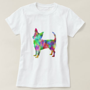 Multi Color Chihuahua Apparel T-Shirt