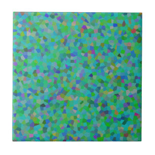 Multi color confetti design   ceramic tile