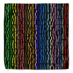 Multi Color COOL Pattern Bandana