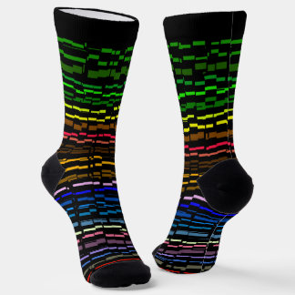 Multi Color COOL Pattern Socks