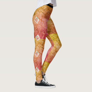 Multi-color Customized Leggings