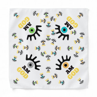 Multi Color Eye AM Bandana