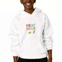 Multi color fruit ninja letter design 