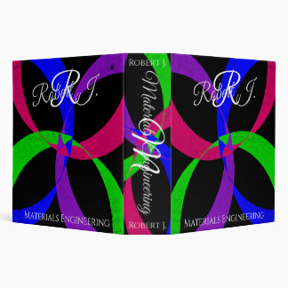 Multi Color Geometric Interchange Binder