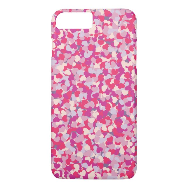 multi Color Heart Confetti2 Case-Mate iPhone Case (Back)