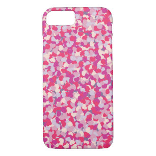 multi Color Heart Confetti2 iPhone 8/7 Case