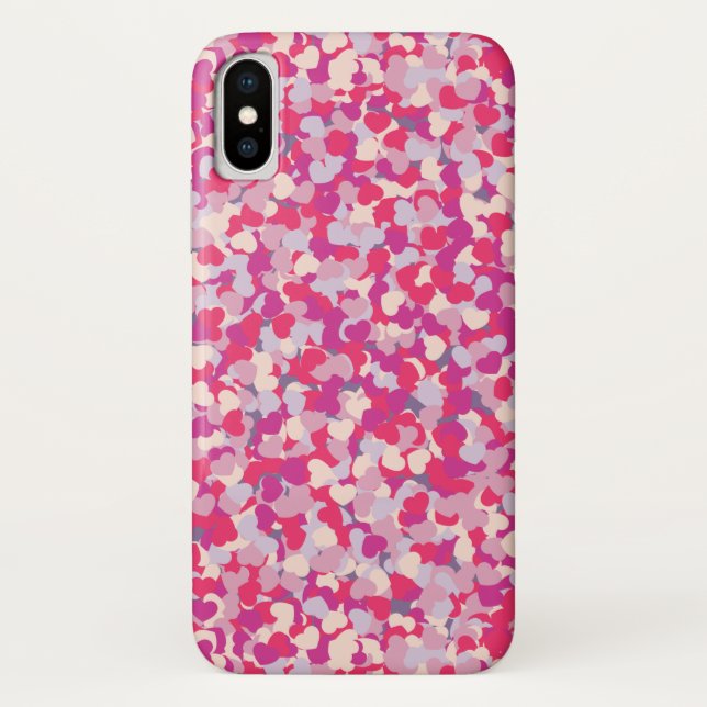 multi Color Heart Confetti2 Case-Mate iPhone Case (Back)