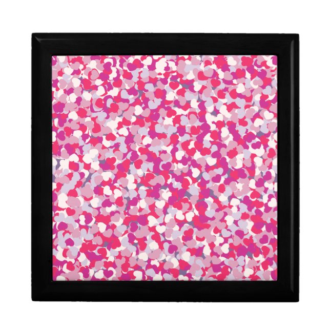 multi Color Heart Confetti2 Gift Box (Front)