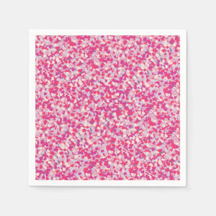 multi Color Heart Confetti2 Paper Napkins