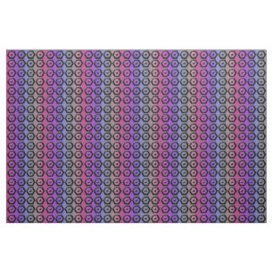 Multi-color Hexagon Cotton Fabric