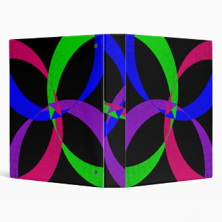 Multi Color Interchange Geometric Binder