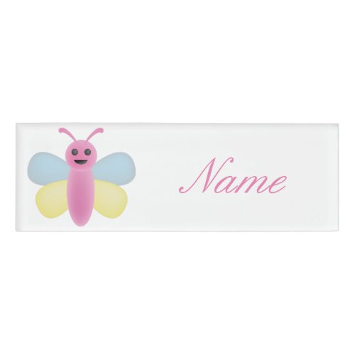 Multi_color Kawaii Bee Thunder_Cove Name Tag