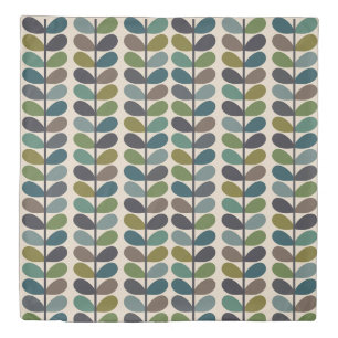 Multi-Color Modern multi stem kingfischer Duvet Cover