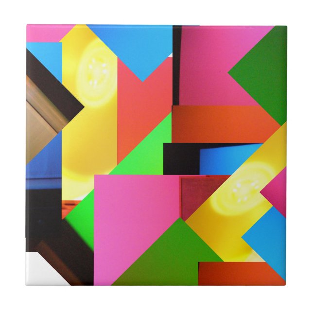 Multi Color Mosaic Tile (Front)