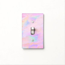 multi color pastel single light switch cover