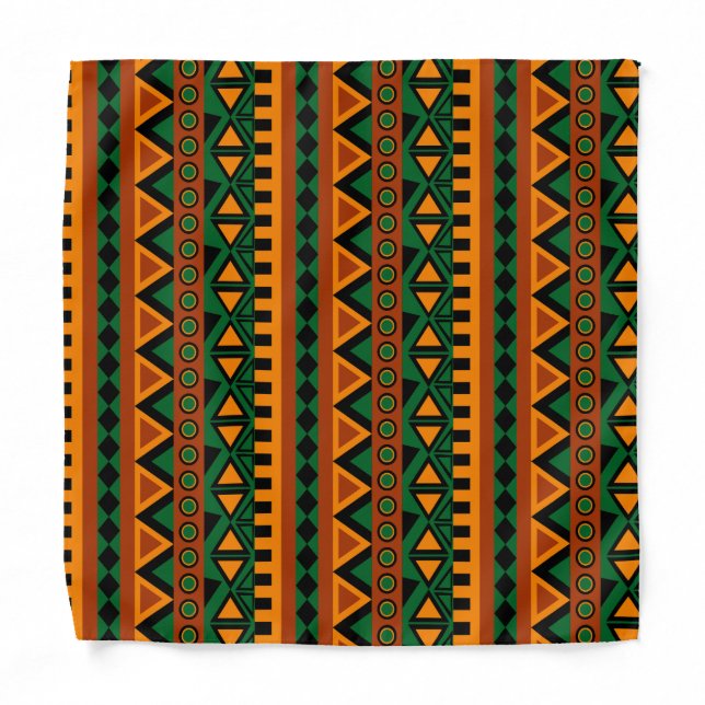 Multi-Color Pattern Bandana (Front)