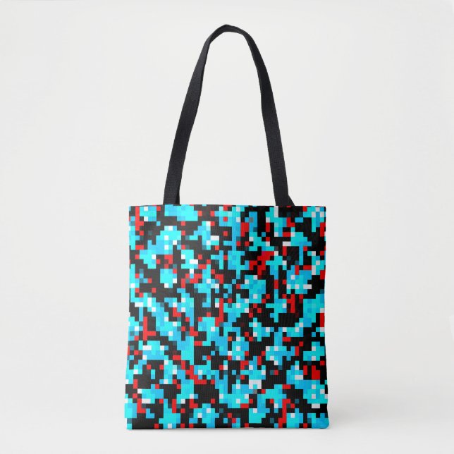 Multi-Color Pattern Cool Tote Bag (Front)