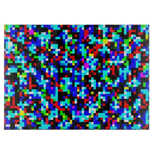 Multi-Color Pattern Cutting Board (Front)