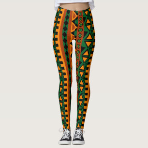 Multi-Color Pattern Leggings