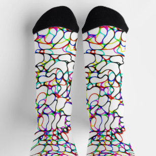 Multi-Color Pattern Socks