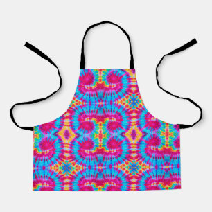 Multi Color Patterns Tie-dye Vibe Apron