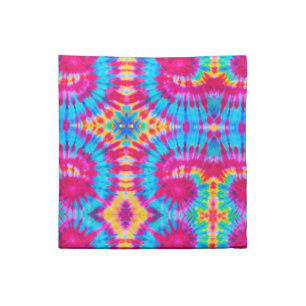 Multi Color Patterns Tie-dye Vibe Cloth Napkin