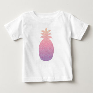 Multi Color Pineapple Tutu Baby T-Shirt