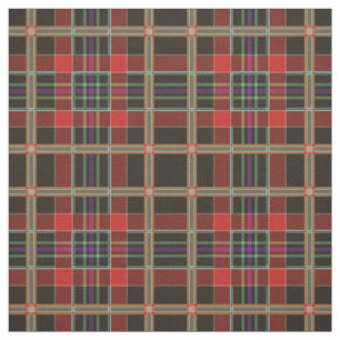 Multi Color Plaid (Tartan) Fabric