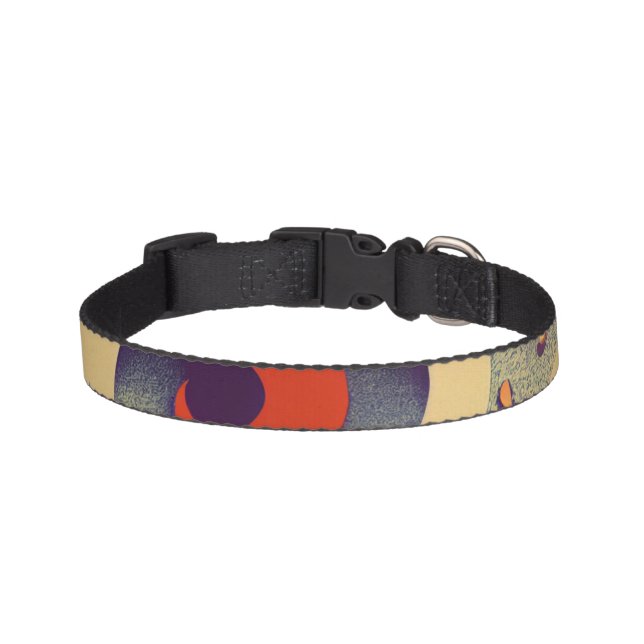 Multi Color Printed Pet Collar (Front)