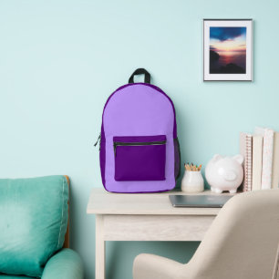 Multi-Color Purple Backpack