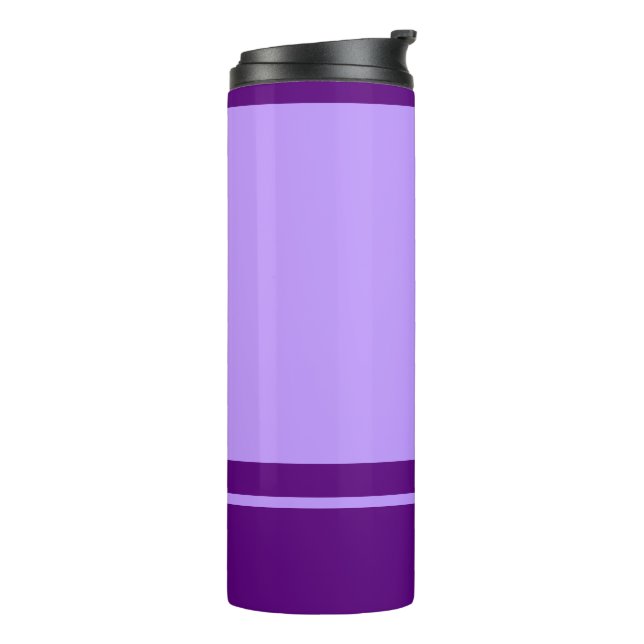 Multi-Color Purple Design Tumbler (Rotated Left)