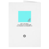 Multi - Color Roses Cards (Back)