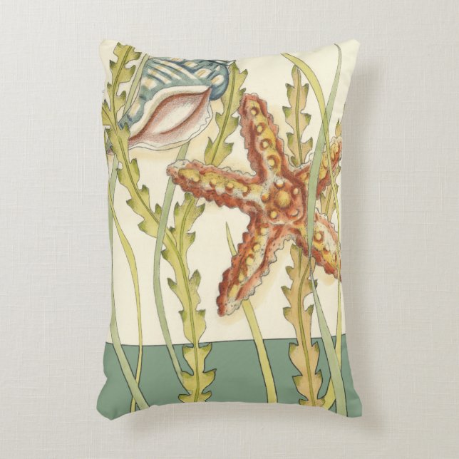 Multi-Color Shell Party Accent Pillow (Front(Vertical))