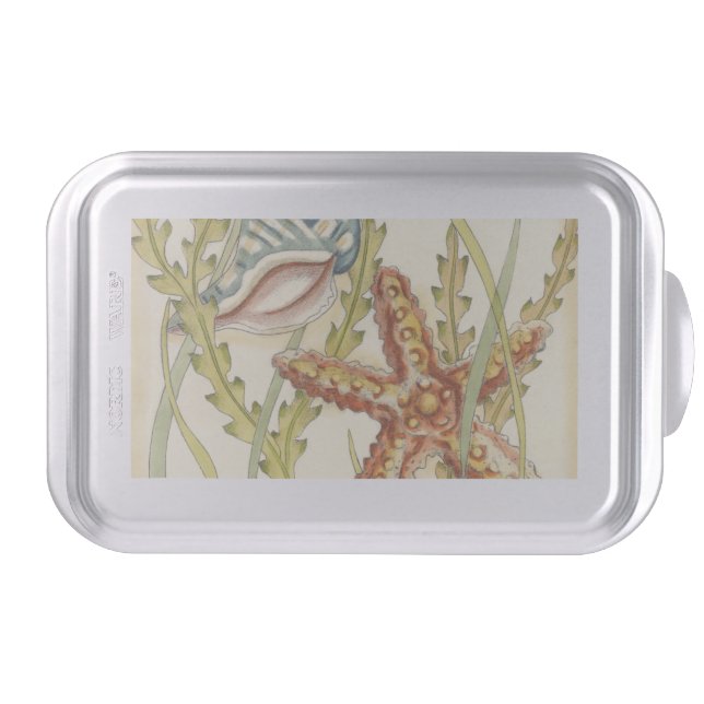 Multi-Color Shell Party Cake Pan (Front)