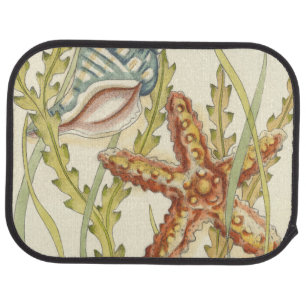 Multi-Color Shell Party Car Floor Mat