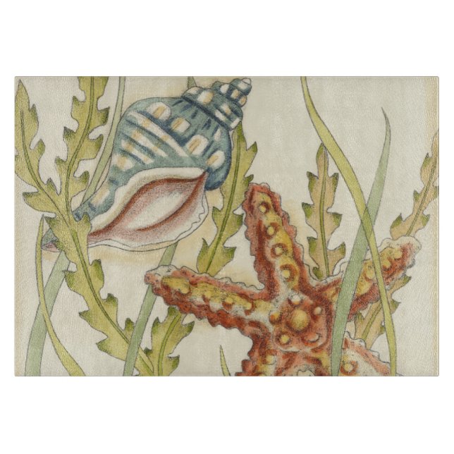 Multi-Color Shell Party Cutting Board (Front)