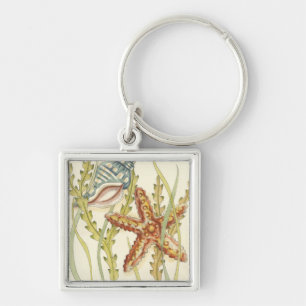 Multi-Color Shell Party Keychain