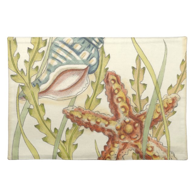 Multi-Color Shell Party Placemat (Front)