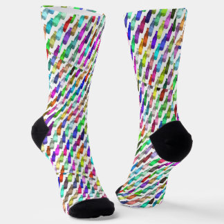 Multi Color Soda Bottles Socks