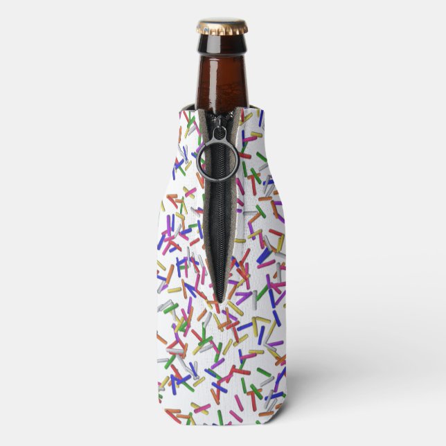 Multi Color Sprinkles Bottle Cooler (Bottle Back)