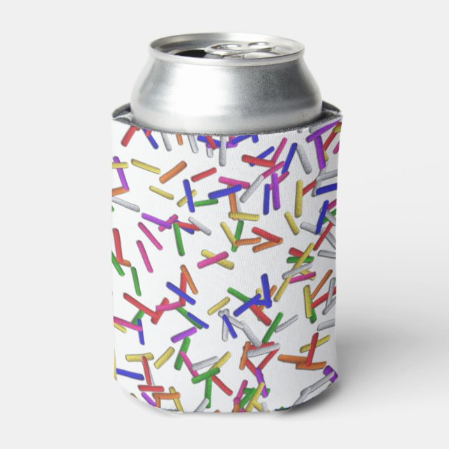 Multi Color Sprinkles Can Cooler (Can Front)