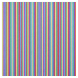 Multi Color Stripes Fabric