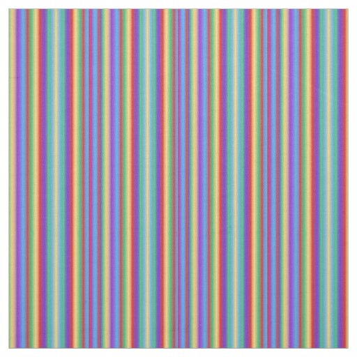 Multi Color Stripes Fabric