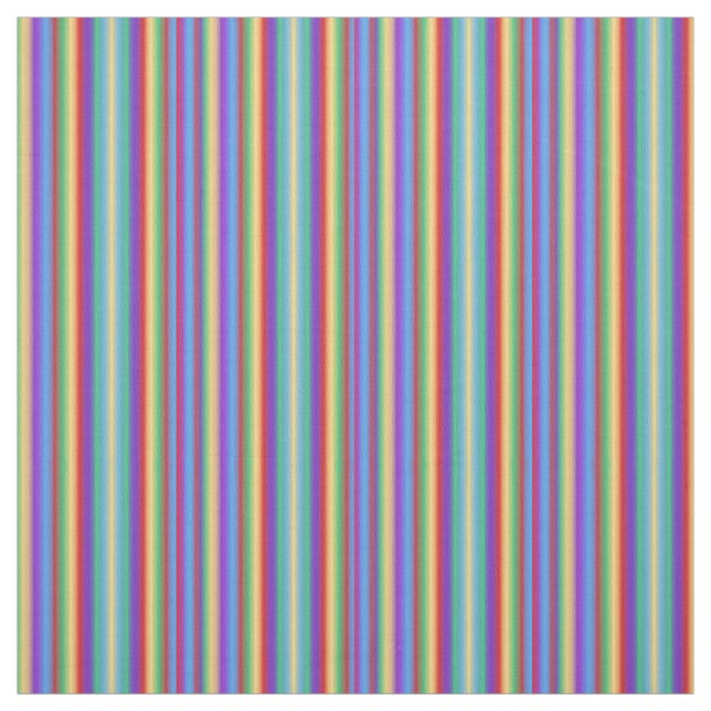 Multi Color Stripes Fabric (Swatch)