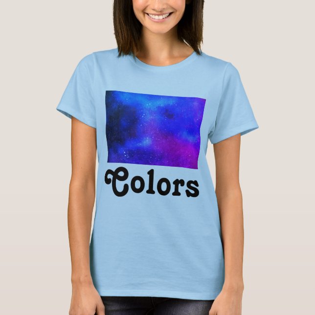 Multi-color T-shirt (Front)