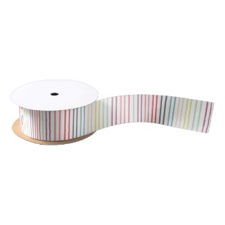 Multi-color Thin Stripes Ribbon
