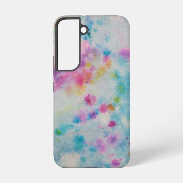 Multi Color Tie Dye Samsung Galaxy Case (Back)