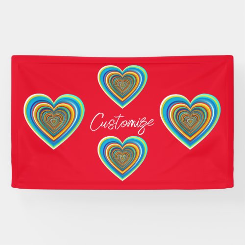 Multi_color Valentine Heart Thunder_Cove Banner