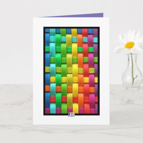 Multi_Color Weave Get Well card